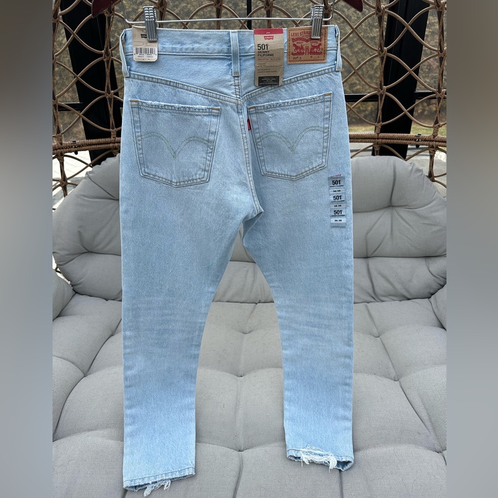 Levi’s 501 Skinny size 26 W 28 L
